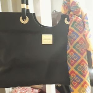 Givenchy Tot Bag and Givenchy Scarf